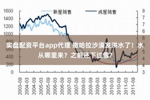 实盘配资平台app代理 撒哈拉沙漠发洪水了！水从哪里来？之前还下过雪?