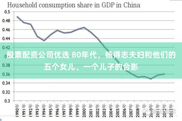 股票配资公司优选 80年代，杨得志夫妇和他们的五个女儿、一个儿子的合影